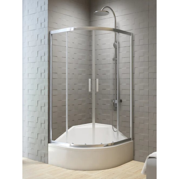 Kabina półokrągła 80x80 K-0207 Varia New Trendy