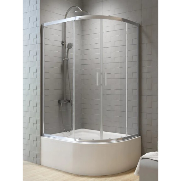 Kabina asymetryczna 100x80 K-0199 Varia New Trendy