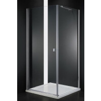 Kabina prysznicowa kwadratowa Sarema 90x90 Lewa