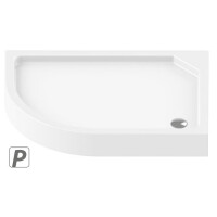 Brodzik asymetryczny 120x85 New Maxima B-0341/P New Trendy