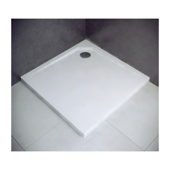 Brodzik kwadratowy z konglomeratu 80x80 Acro Besco