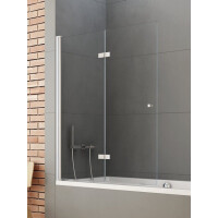 Parawan wannowy składany 120x140 cm lewy New Soleo P-0030