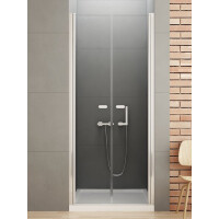 Drzwi prysznicowe 80 cm uchylne D-0124A New Soleo New Trendy