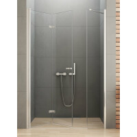 Drzwi prysznicowe składane 100 cm lewe D-0148A/D-0095B New Soleo