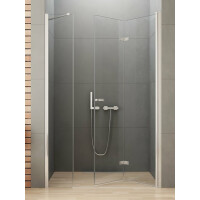 Drzwi prysznicowe składane 110 cm prawe D-0152A/D-0094B New Soleo