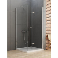 Kabina prysznicowa kwadratowa 80x80 prawa D-0152A/D-0087B New Soleo New Trendy