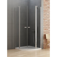 Kabina prysznicowa półokrągła 90x90 K-0419 New Soleo New Trendy