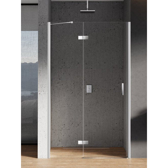 Drzwi prysznicowe uchylne 90 cm lewe New Renoma D-0097A