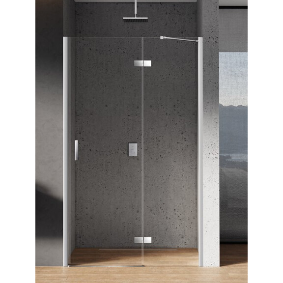 Drzwi prysznicowe uchylne 100 cm prawe New Renoma D-0100A