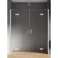 Drzwi prysznicowe uchylne 170 cm New Renoma D-0097A/D-0098A