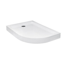Brodzik asymetryczny 100x80 Saturn Besco