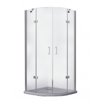 Kabina półokrągła 80x80x195 Viva Besco