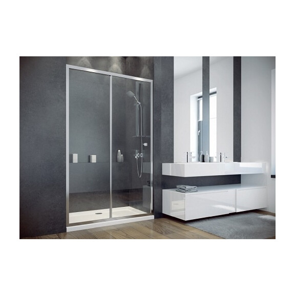 Drzwi prysznicowe rozsuwane 130 cm Duo Slide Besco