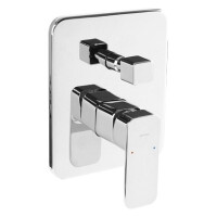 Bateria wannowa podtynkowa, chrom Apure AP2235 CR Omnires