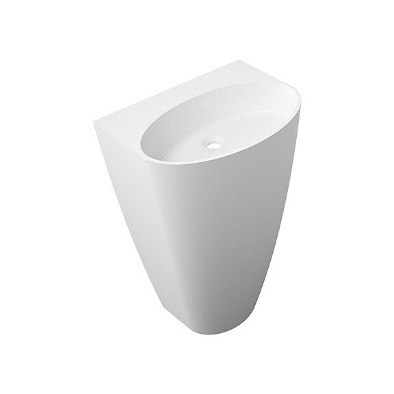 Umywalka stojąca z lanego marmuru, Siena UWBO Marble+