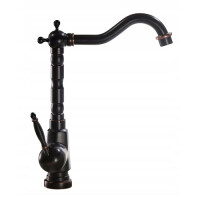Bateria umywalkowa retro Bona Old Black Rea