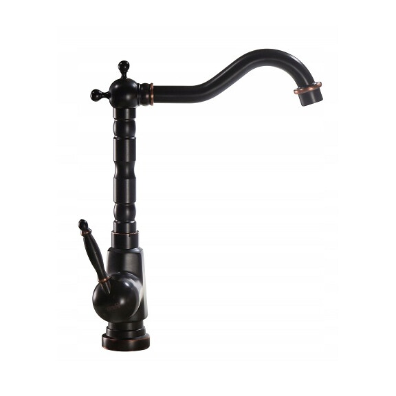 Bateria umywalkowa retro Bona Old Black Rea