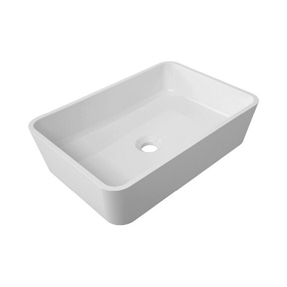Umywalka nablatowa z lanego marmuru Parma UN BP Marble+