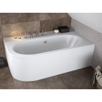 Wanna asymetryczna akrylowa Avita Besco 150 cm Prawa