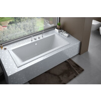 Wanna prostokątna do zabudowy Quadro Slim Besco 165 cm
