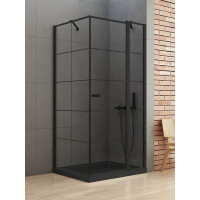 Kabina prysznicowa 90x90 prawa K-0581 New Soleo Black New Trendy
