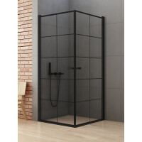 Kabina prysznicowa 90x90 D-0285A/D-0285A New Soleo Black New Trendy
