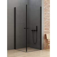 Kabina prysznicowa kwadratowa 90x90 D-0231A/D-0231A New Soleo Black New Trendy