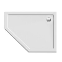 Brodzik pięciokątny niski 80x100 B-0419 New Azura New Trendy
