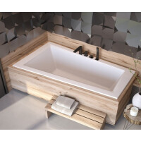 Wanna do zabudowy asymetryczna Intima Slim Besco lewa 150x85 cm