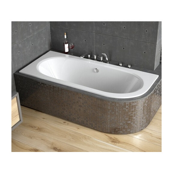 Wanna do zabudowy Avita Slim Besco lewa 180x80 cm