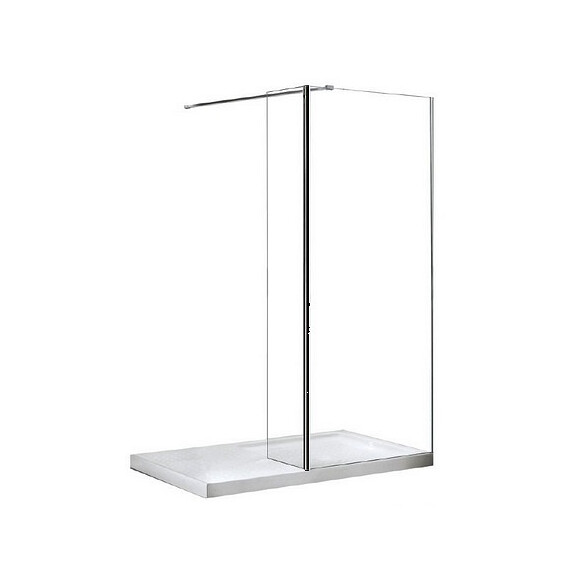 Panel boczny do ścianek Aveo Black Besco 50 cm