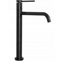 Bateria umywalkowa czarna, wysoka Lugano Slim Rea
