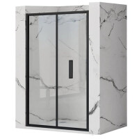Drzwi prysznicowe składane 90 cm Rapid Fold Rea