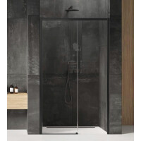 Drzwi prysznicowe 130 cm D-0323A Prime Black New Trendy