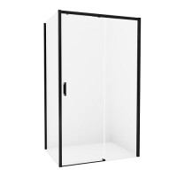 Kabina prysznicowa 150x70 D-0327A/D-0127B Prime Black New Trendy
