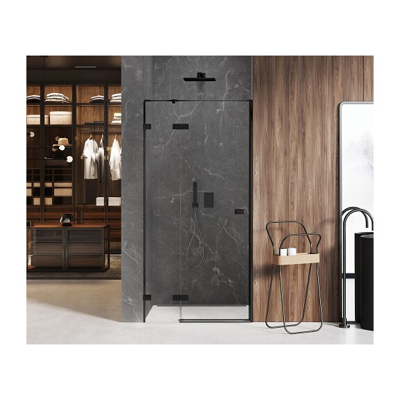 Drzwi prysznicowe 110 cm EXK-1552 Avexa Black New Trendy