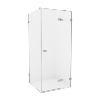 Chromowana kabina prysznicowa prawa 80x120 EXK-1466 Avexa New Trendy