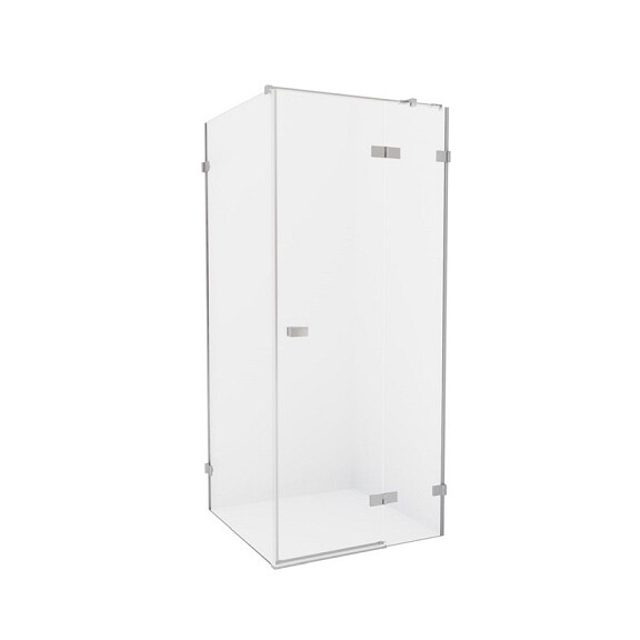 Chromowana kabina prysznicowa prawa 90x90 EXK-1472 Avexa New Trendy
