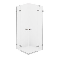 Kabina prysznicowa drzwi uchylne podwójne 80x110 EXK-1518 Avexa New Trendy