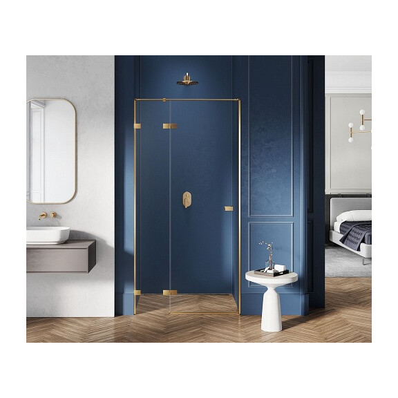 Drzwi prysznicowe 80 cm EXK-1714 Avexa Gold Brushed New Trendy