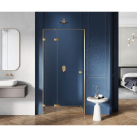 Drzwi prysznicowe 90 cm EXK-1716 Avexa Gold Brushed New Trendy