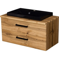 Szafka z umywalką 80 cm 39/L2 seria Fokus Loft Gante