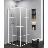 Kabina prysznicowa 90x90 lewa Superia White New Trendy K-0794