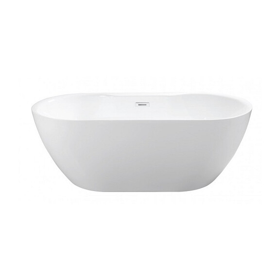 Wanna wolnostojąca korek klik-klak chrom 140 cm Navia Besco
