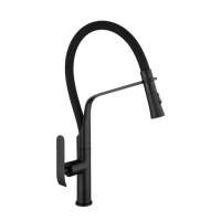 Czarna bateria kuchenna Castor Black Mat Rea