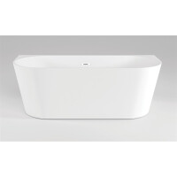 Wanna przyścienna akrylowa 170 cm BT501-17 Bravat