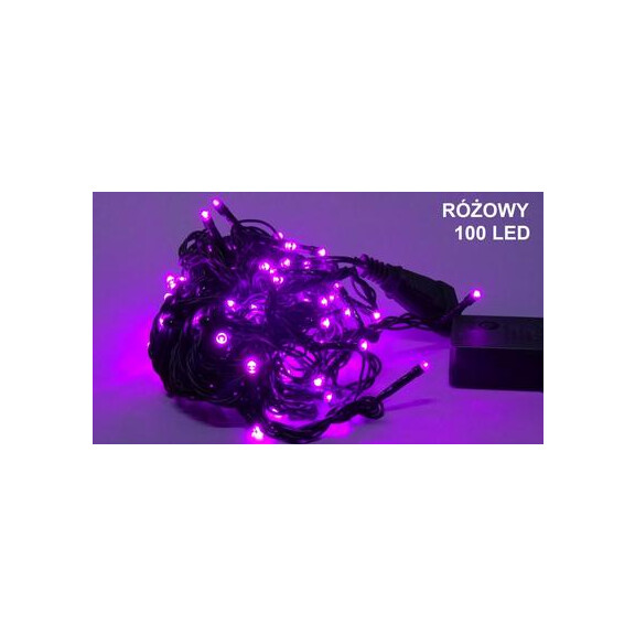 Lampki oświetlenie choinkowe 100LED+G