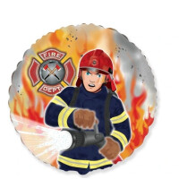 Balony foliowe 18 Strażak okrągły