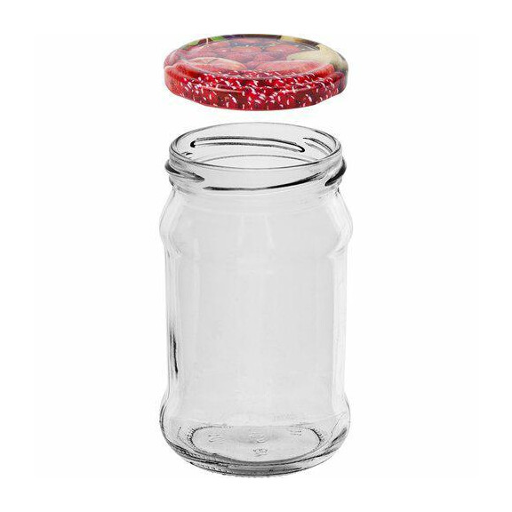 BROWIN Słoik 300ml zakrętka KOLOR  FI66