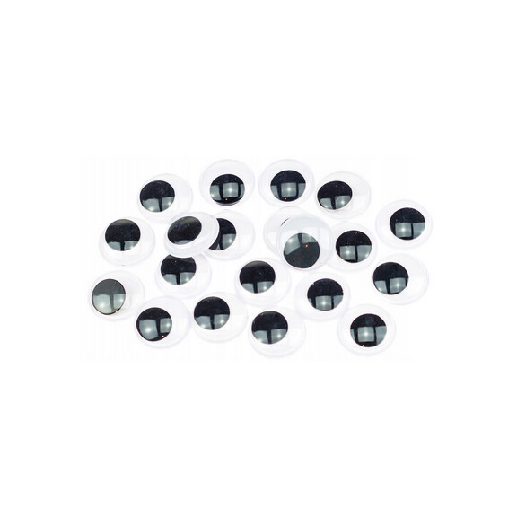 BREWIS Oczka ruchome samoprzylepne 20mm